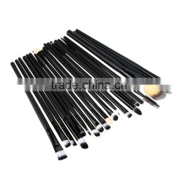 Nylon Hair Wood Handle Make up Brushes Tools 20PCS Makeup Brush Kit Foundaton Eyeshadow Eyebrow Mascara Lip Brushes