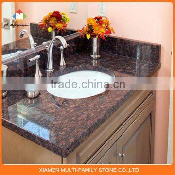 Tan Brown commercial bathroom sink countertop