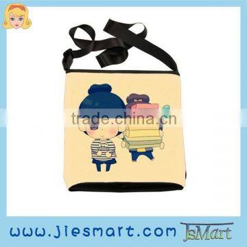 JIESMART digital printing messenger bag custom printing MOQ free