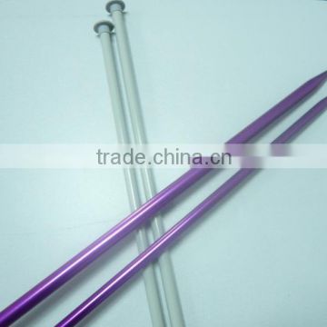 single-head aluminum needle for hand knitting