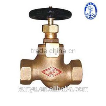 marine female threaded bronze globe valve dimensions