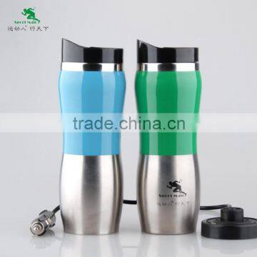 Factory Price Car Heated Electric Mug Promotional Gifts Thermos Vacuum Cup