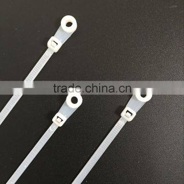 Cheapest mountable head Self-Locking Nylon66 Cable Ties Wholesales