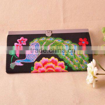 National Silk Embroidery fashion wallet woman 2014