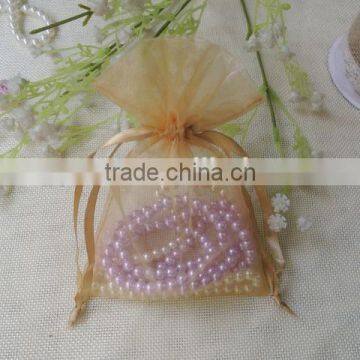 Jewelry Packing Drawable Organza Jewelry bags for Christmas Wedding Gift Bags & Pouches Packaging Bags