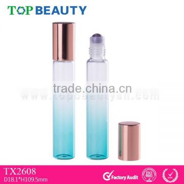 TX2608 15ML Cosmetic Empty Glass Perfume Roll On Bottle