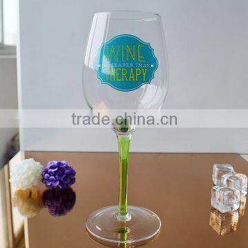 Barware Crystal Christmas wine glass cup from Bengbu Cattelan Glassware Factory