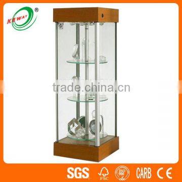 Booth frame glass dispaly cabinets