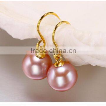 Silver Jewelry Hanging Stud Earrings Design Women's Wedding