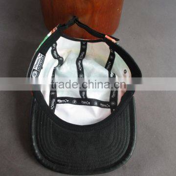 Hot Selling Flat Brim 5-panel Camper Cap of Beach Style photo-5