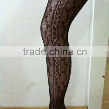 Balck color new design dancing girl nylon pantyhose