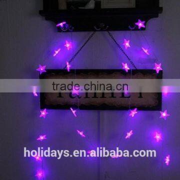 Party Fairy Lights Battery Operated Five-pointed Star LED Christmas String Lights photo-3