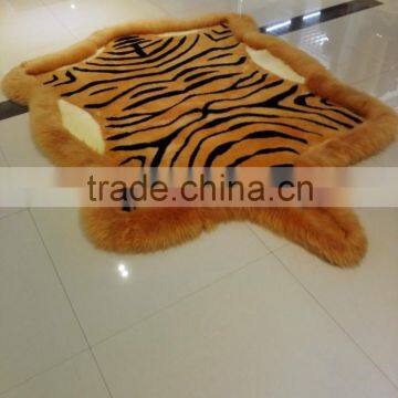 Real Multed Color Faux Fur Blanket/wholesale Blanket 2015 photo-4