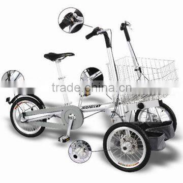 3 Wheel Small Electric Shopping Carts With Big Shopping Basket photo-5