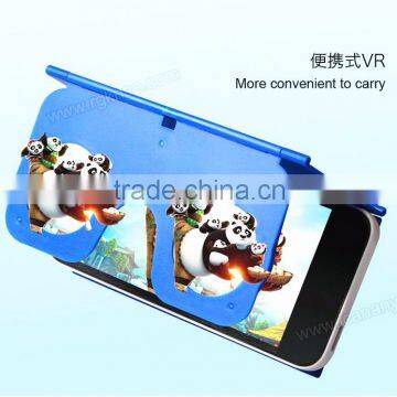 Mini VR Pro8 Mobile Phone Bracket Foldable VR 3D Glasses With Suction Cup photo-4