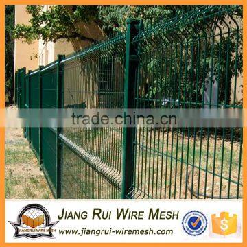 Spray coating wire fence metal 3D panels