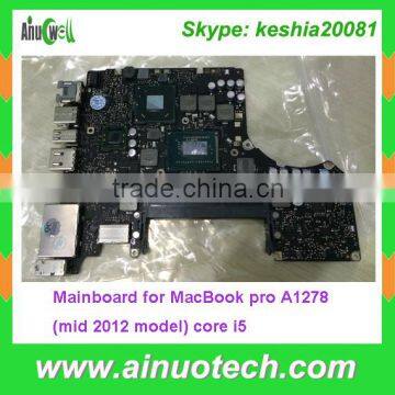 Brand New Laptop Mainboard for MacBook Pro A1278 (mid 2012 Year) Core i5 Laptop Motherboard System Board