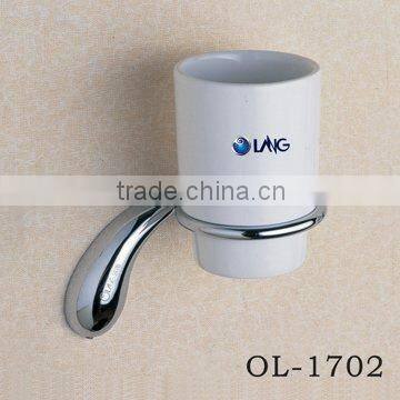 Bathroom fitting-OL-1702 hotel single tumbler holder