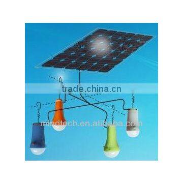 Renewable Solar Led Lamp/solar Home System for 3w Led Lights /portable Solar Lighting Kit With Lithium Battery photo-2