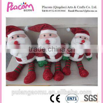 New Design Cute mini Plush Xmas Father in new design for Xmas