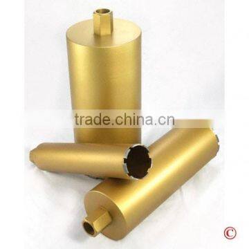 Stone Coring Brazed Segmented Dry Diamond Stone Drill Bit With Side Protection photo-2