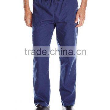 OEM Mens Unisex Medical Scrub Set V-neck 2 Pocket Top and Pant 2 Piece Set photo-3