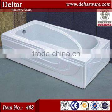 2015 Hot sale bathtub sizes, export small bathtub with cheap price