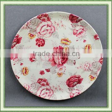 Serving Melamine Round Tray