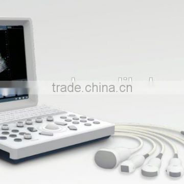 Laptop color doppler ultrasound syatem with transducers