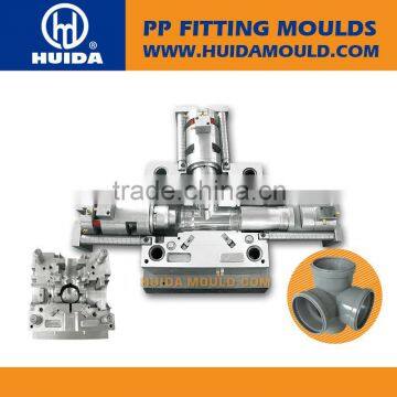 fitting mold PP collapsible cross