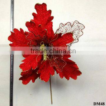 artificial Flowers Leaves for christmas decoration