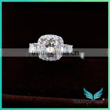 Custom Moissanite Jewelry Cheap Best Forever Brilliant Moissanite Youtube Moissanite 4 Carat Moissanite Ring photo-6