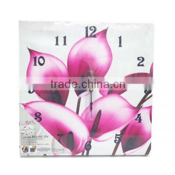 colour printing clock canvas stretch canvas bilder