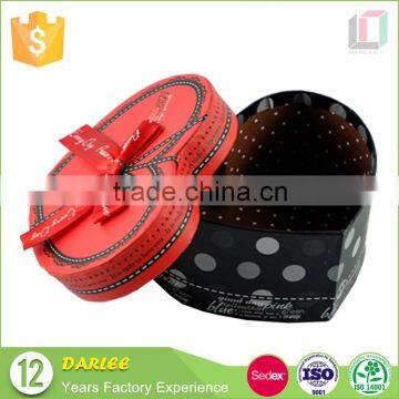  China small heart shape apple packaging box for christmas eve decorations
