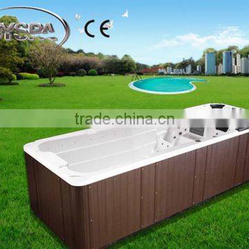 HOT! powerful jets portable sex massage dual zone mobile swimming pool from direct manufacturer