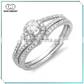 High Quality zirconia engagement ring