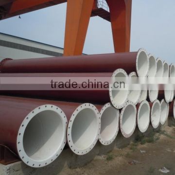 large diameter Double Flanged dredging pipe