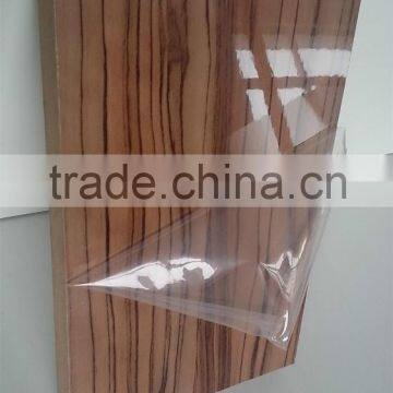 Wood Grain Pvc Mdf Board for Kithen Cabinet photo-2