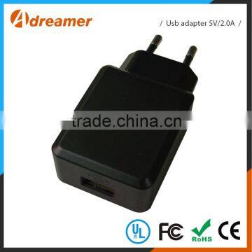 2016 Travel Accessories Wholesale Mini 5V 2.0A ul Usb Wall Charger photo-4