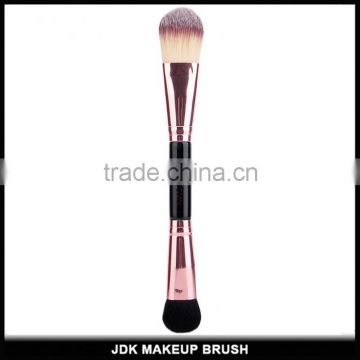 JDK Duo Applicator Rose Gold Foundation brush cosmetics Custom made makeup brushes with your brand name