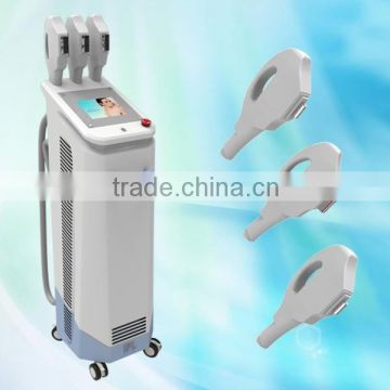 Multifunctional IPL SR HR VR Three In One Permenent Hair Removal Machine / Skin Rejuvenation Hair Removal IPL