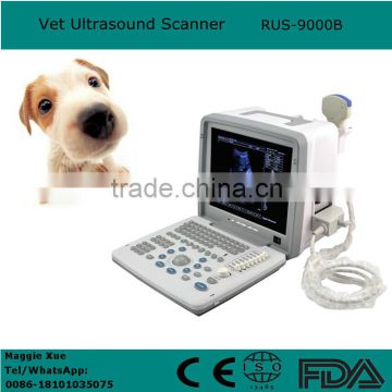 12 inch portable Veterinary Ultrasound Scanner with Convex probe for vet animal 18 months warranty