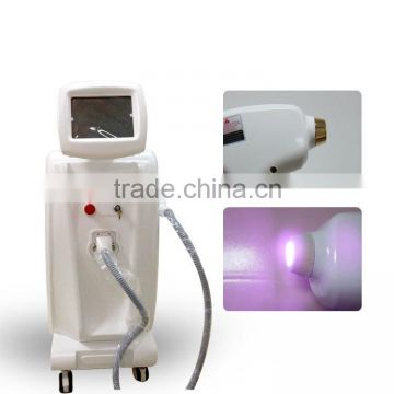 Black Dark Skin Permanent Hair Removal Machine Diode Laser 808nm Hair Removal Bikini / Armpit Hair Removal