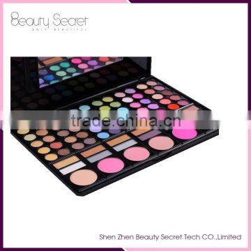 Pro makeup kit palette of eyeshadow & lipgloss can oem