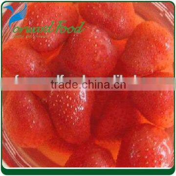 Best quality new crop canned strawberry in syrup from China