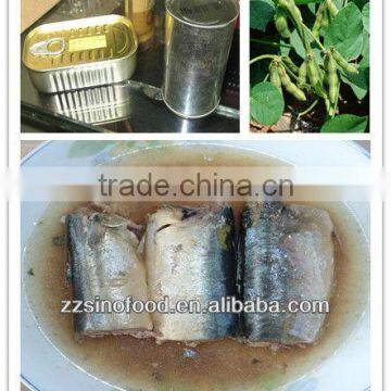 Fresh Canned Mackerel in Vegetable Oil