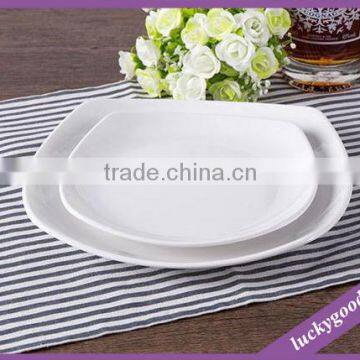 Good Quality White Melamine Resin Plate photo-6