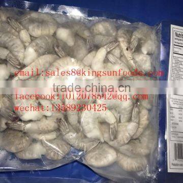 frozen white vannamei shrimp/pd