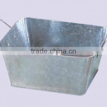 cheap price rectangular tin bucket with handle