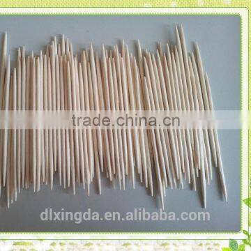 2.0*65mm Disposable Double Point Birch Wooden Toothpicks